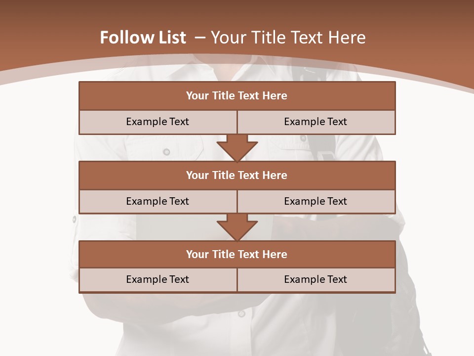 Isolated Study Confident PowerPoint Template