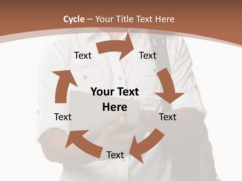 Isolated Study Confident PowerPoint Template