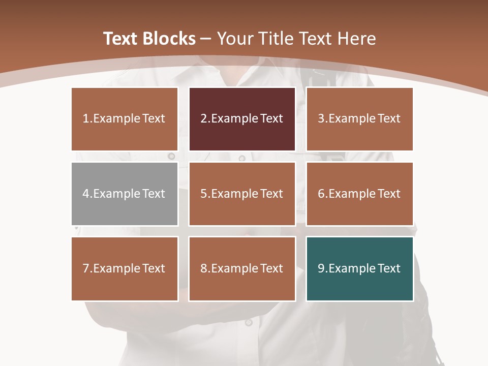 Isolated Study Confident PowerPoint Template