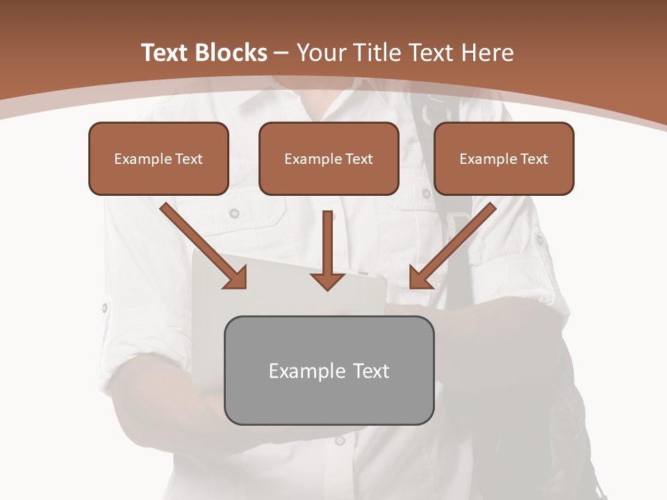Isolated Study Confident PowerPoint Template