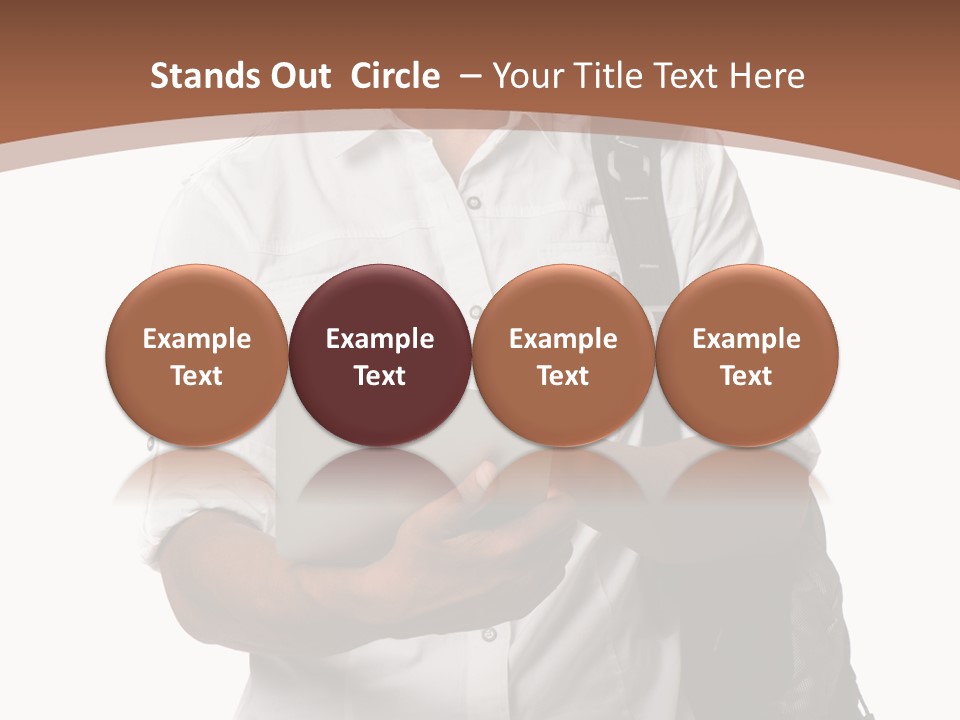 Isolated Study Confident PowerPoint Template