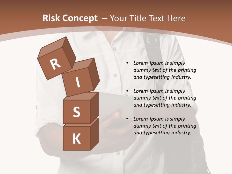 Isolated Study Confident PowerPoint Template