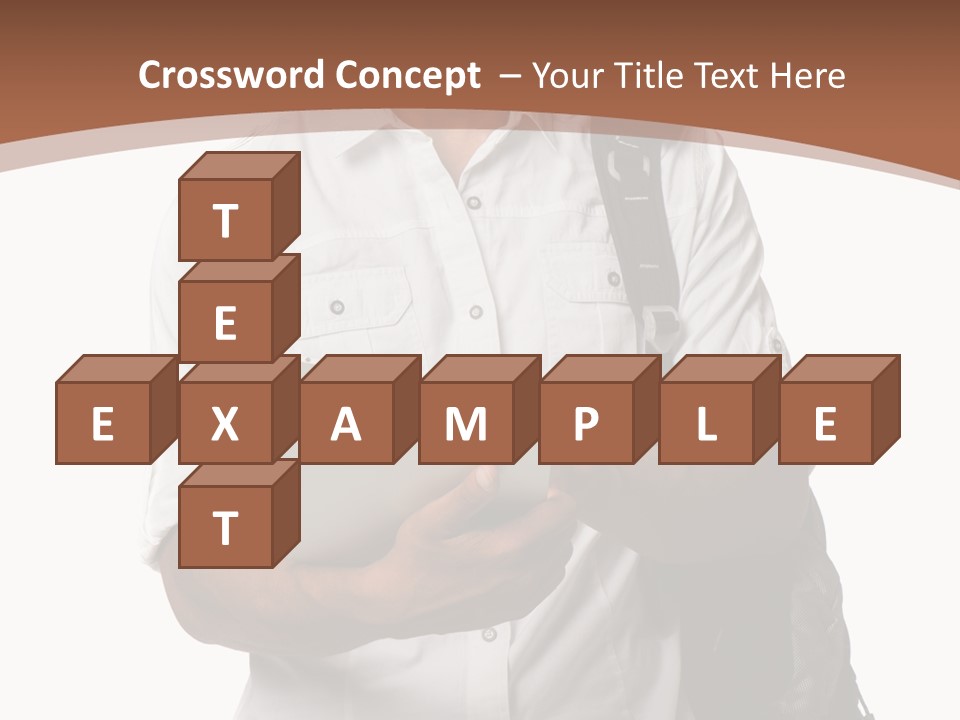 Isolated Study Confident PowerPoint Template