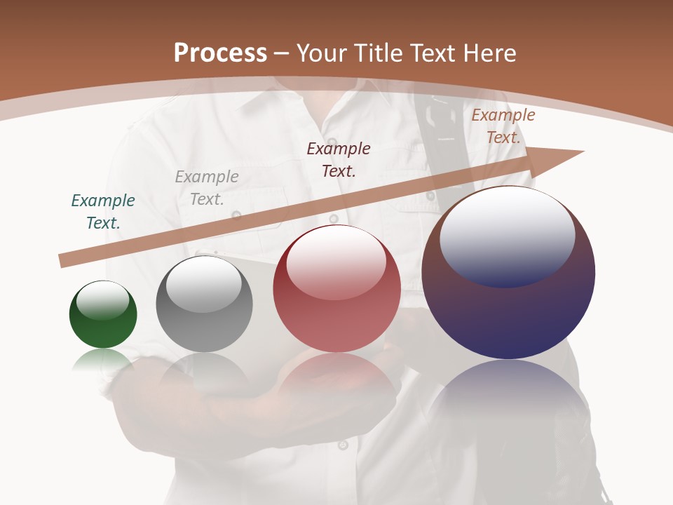 Isolated Study Confident PowerPoint Template