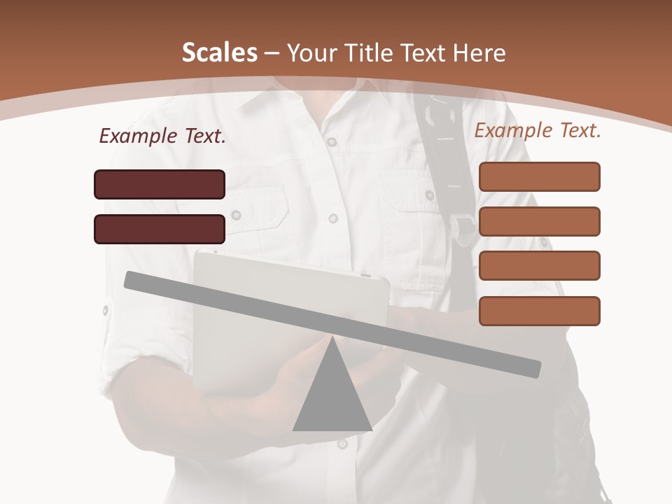 Isolated Study Confident PowerPoint Template