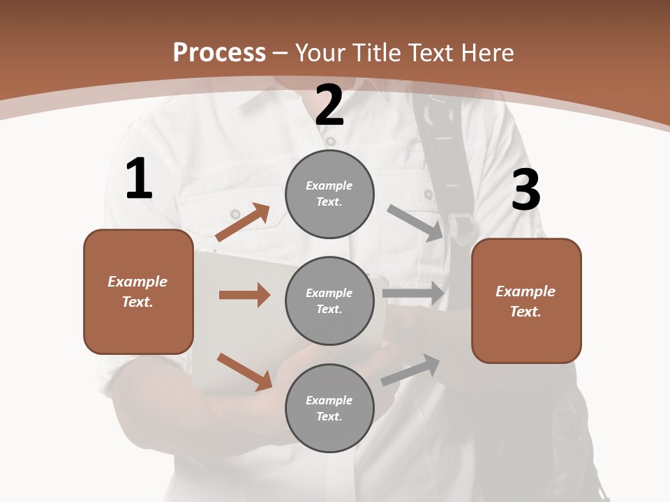 Isolated Study Confident PowerPoint Template
