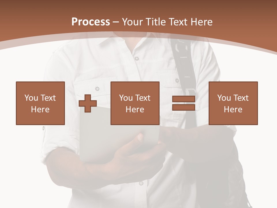 Isolated Study Confident PowerPoint Template