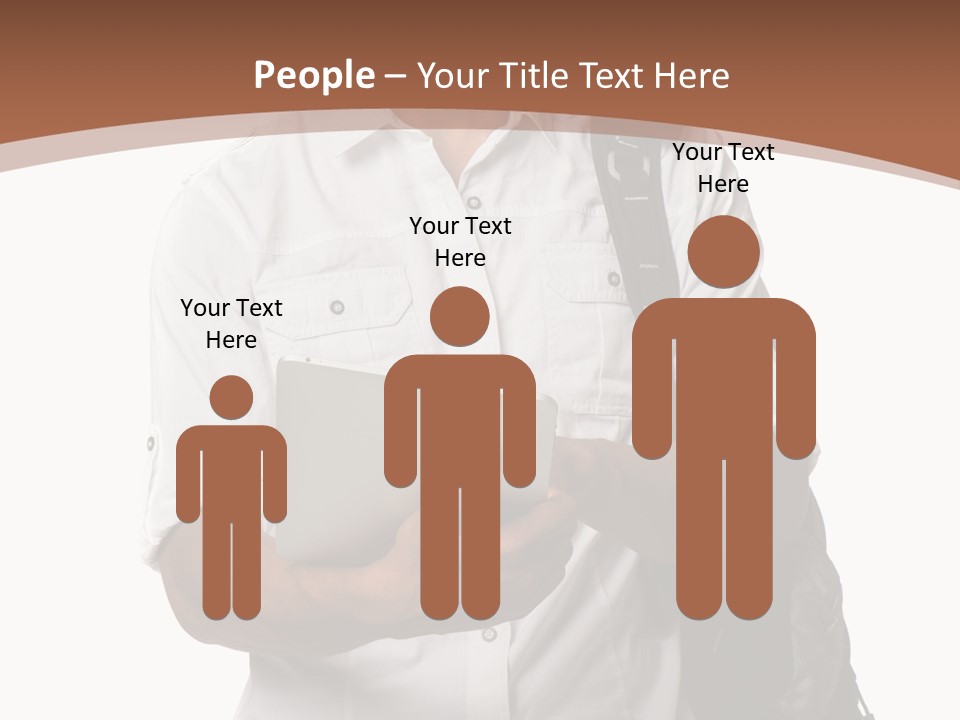 Isolated Study Confident PowerPoint Template