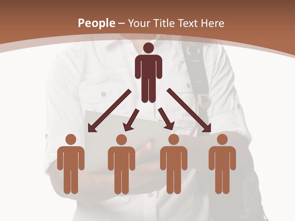 Isolated Study Confident PowerPoint Template