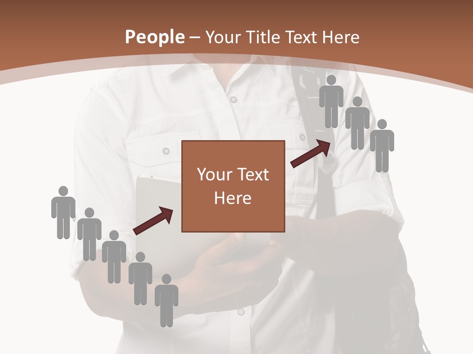 Isolated Study Confident PowerPoint Template