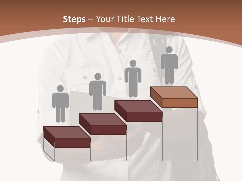 Isolated Study Confident PowerPoint Template