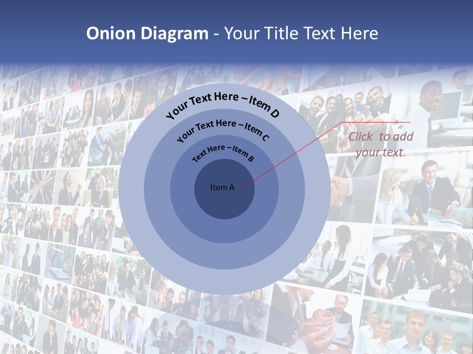 Exchange Businesswoman Time PowerPoint Template