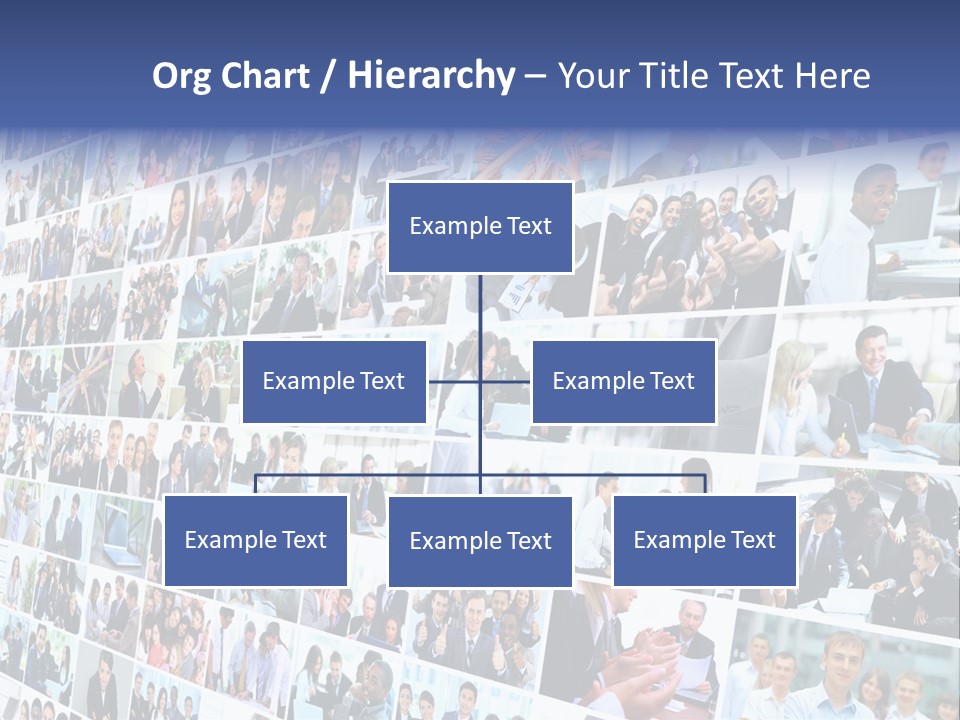 Exchange Businesswoman Time PowerPoint Template