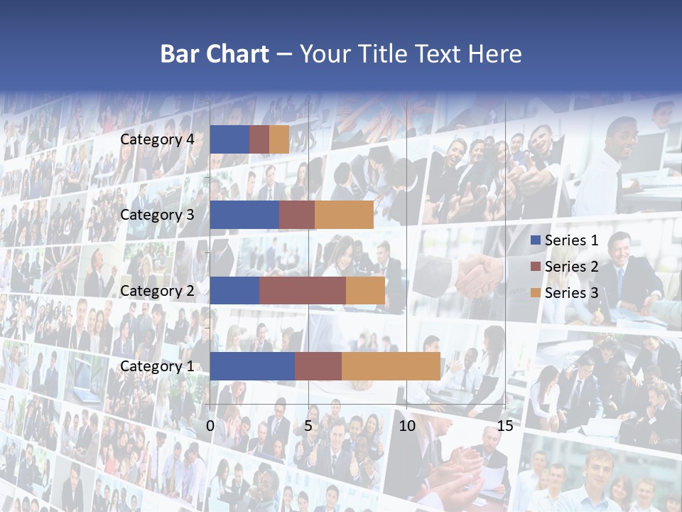 Exchange Businesswoman Time PowerPoint Template