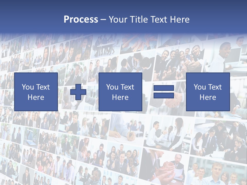 Exchange Businesswoman Time PowerPoint Template