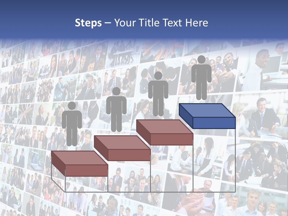 Exchange Businesswoman Time PowerPoint Template