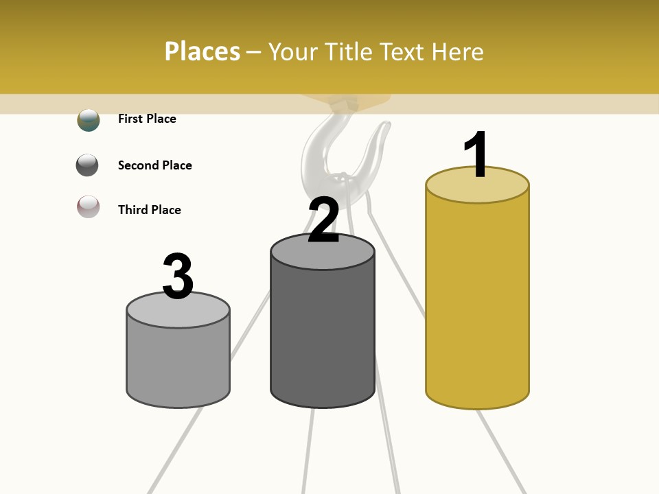 Rendering Strength Metal PowerPoint Template