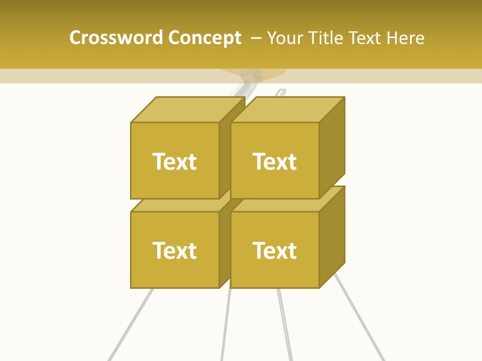 Rendering Strength Metal PowerPoint Template