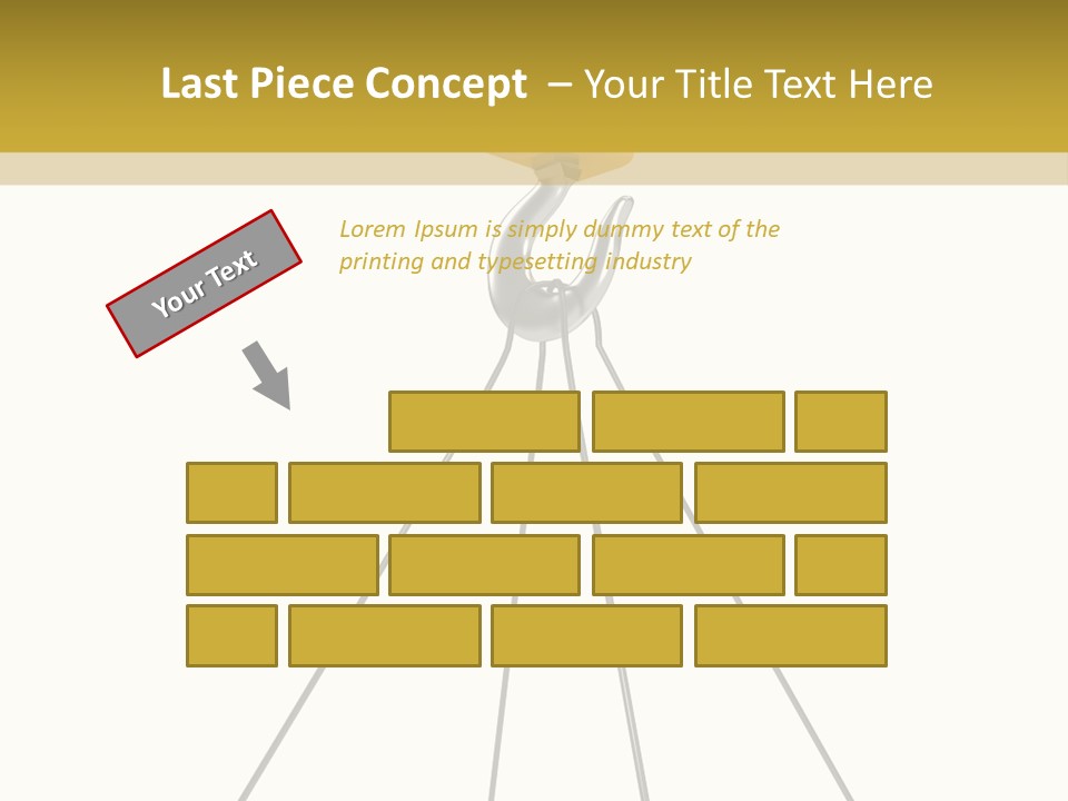 Rendering Strength Metal PowerPoint Template
