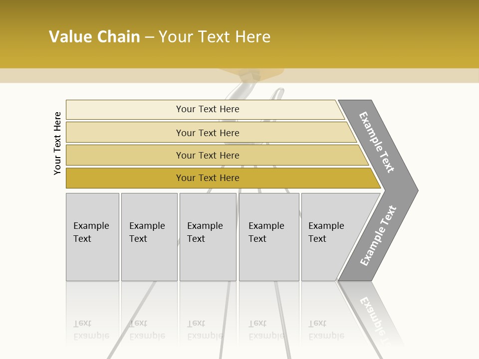 Rendering Strength Metal PowerPoint Template