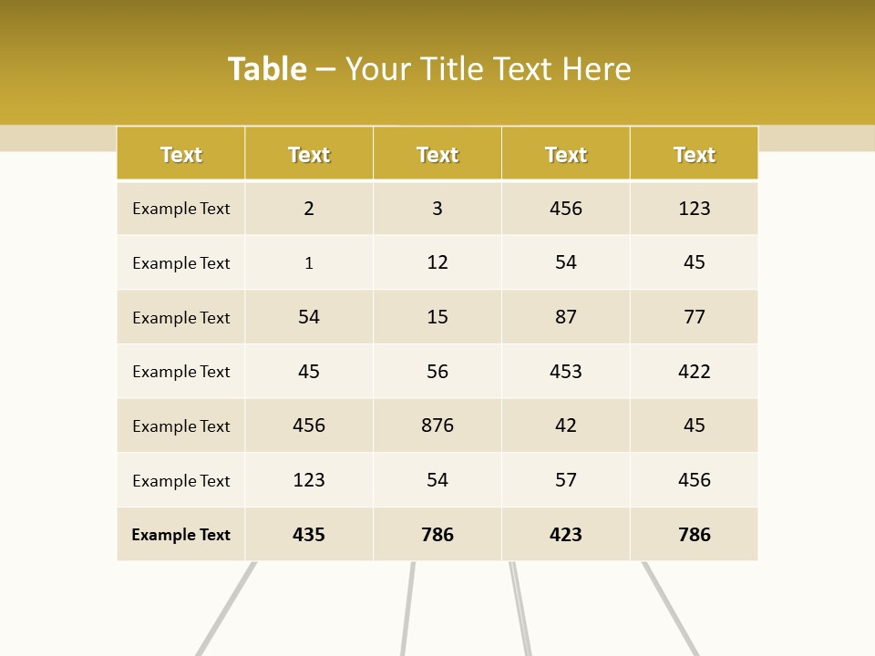 Rendering Strength Metal PowerPoint Template