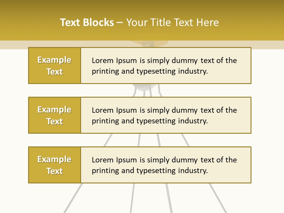 Rendering Strength Metal PowerPoint Template