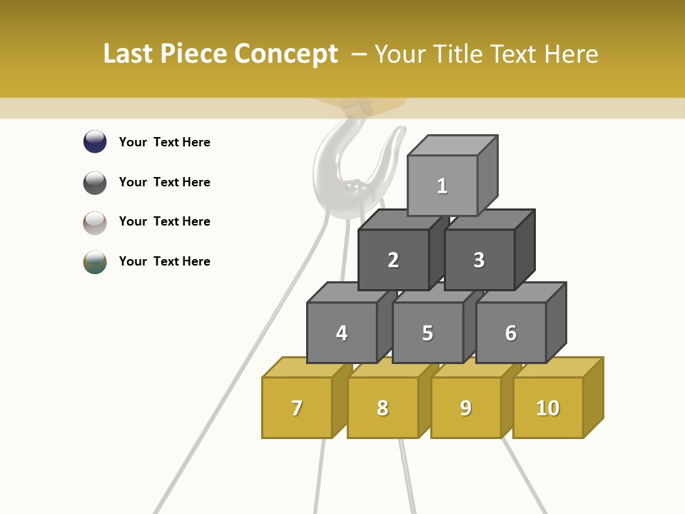 Rendering Strength Metal PowerPoint Template