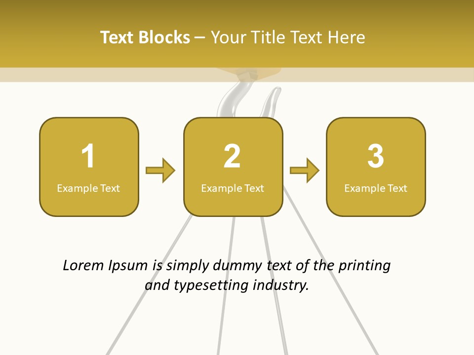 Rendering Strength Metal PowerPoint Template