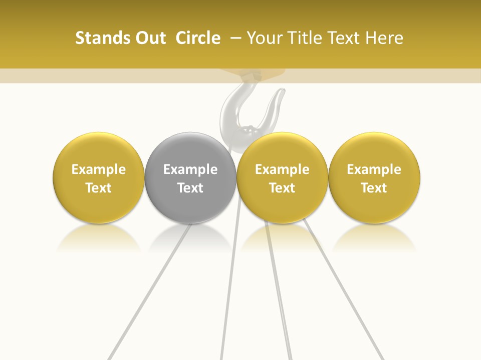 Rendering Strength Metal PowerPoint Template