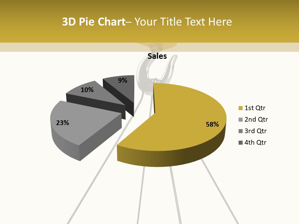 Rendering Strength Metal PowerPoint Template