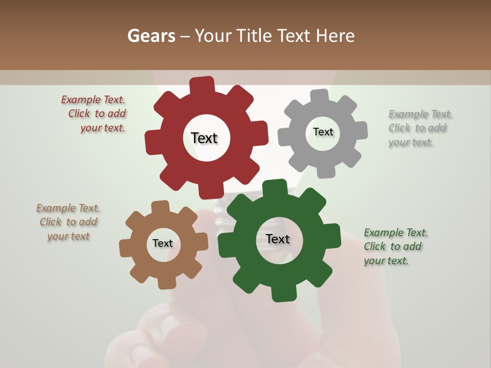 Resolve Electric Idea PowerPoint Template