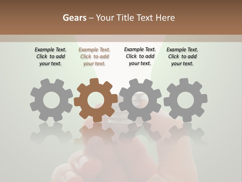 Resolve Electric Idea PowerPoint Template