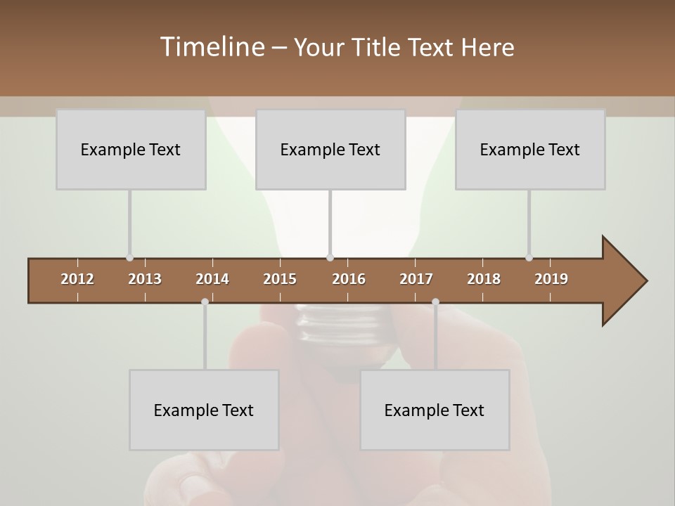Resolve Electric Idea PowerPoint Template
