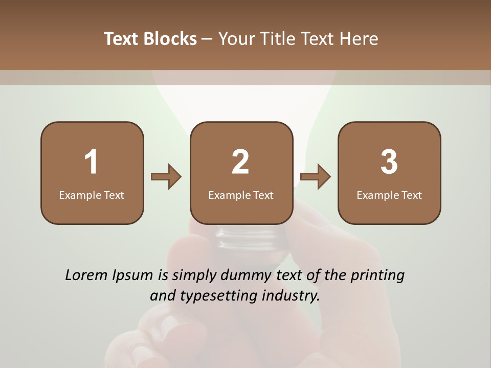 Resolve Electric Idea PowerPoint Template
