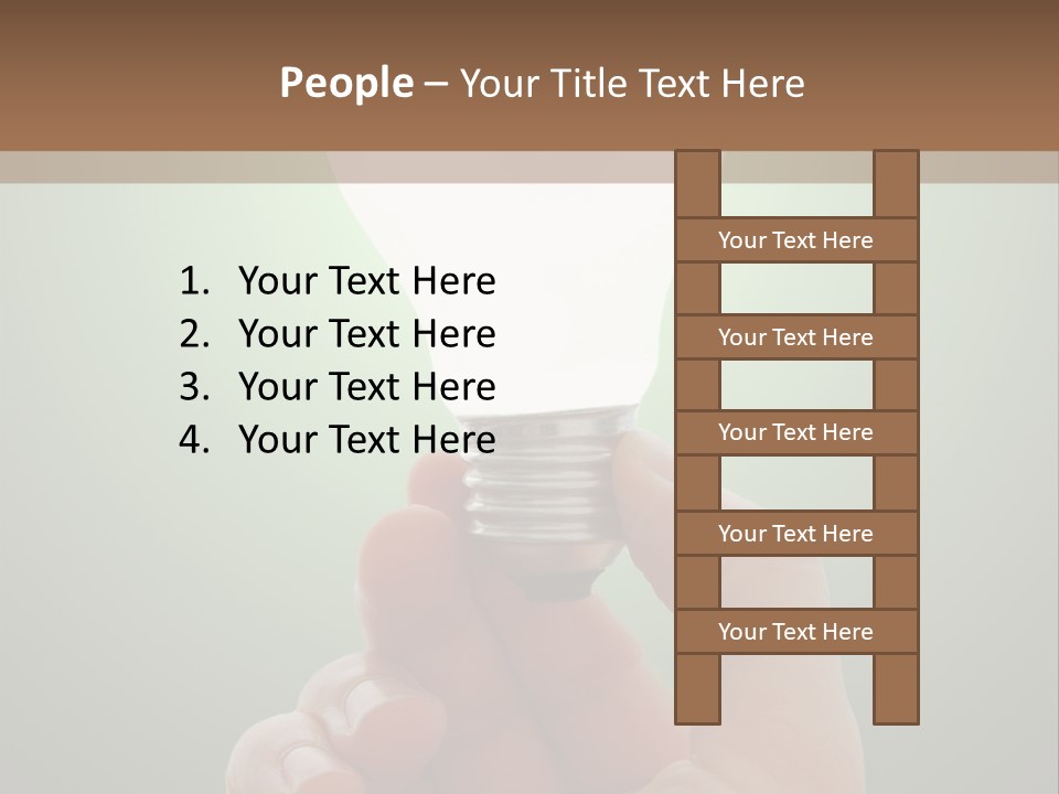 Resolve Electric Idea PowerPoint Template