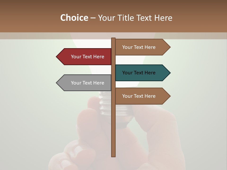 Resolve Electric Idea PowerPoint Template