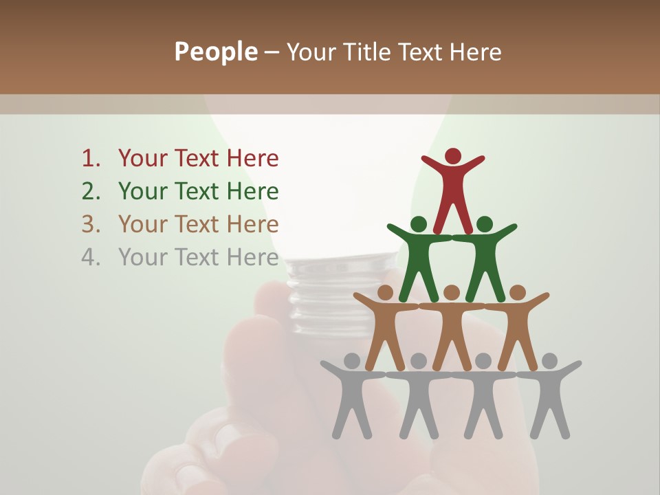 Resolve Electric Idea PowerPoint Template