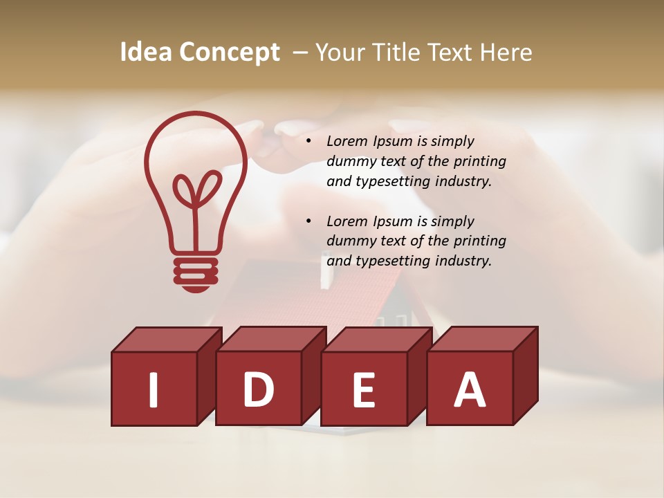 Target Home Service PowerPoint Template