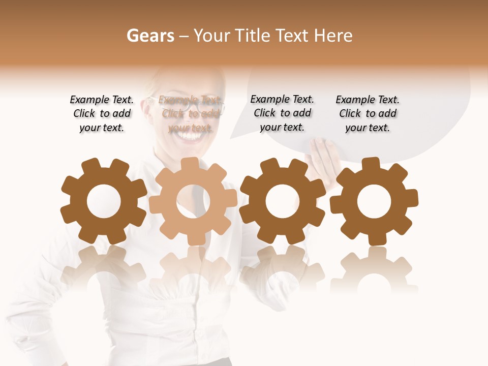 Talk Smile Intelligence PowerPoint Template