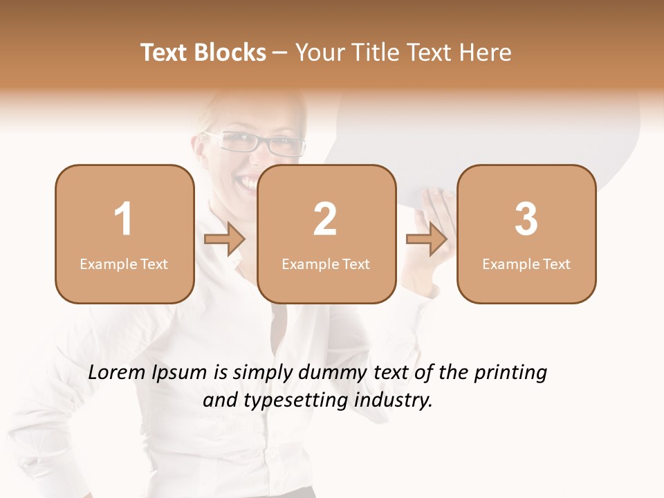 Talk Smile Intelligence PowerPoint Template