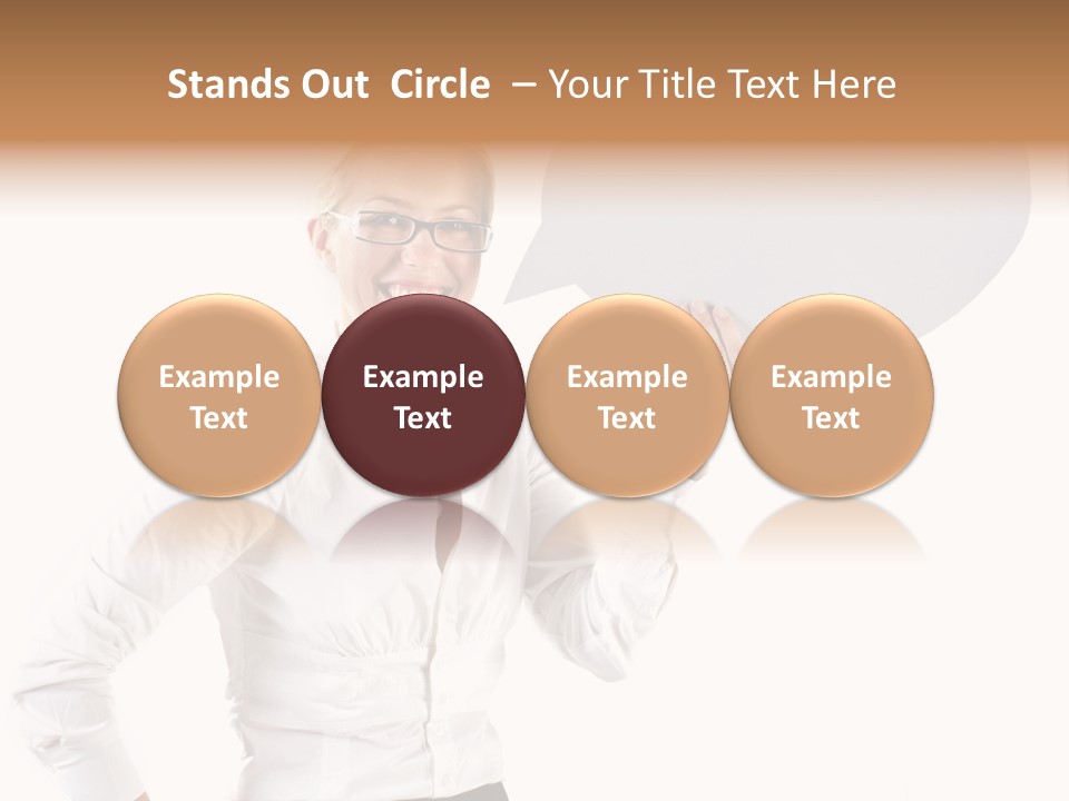 Talk Smile Intelligence PowerPoint Template