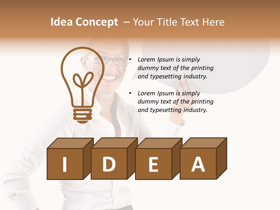 Talk Smile Intelligence PowerPoint Template