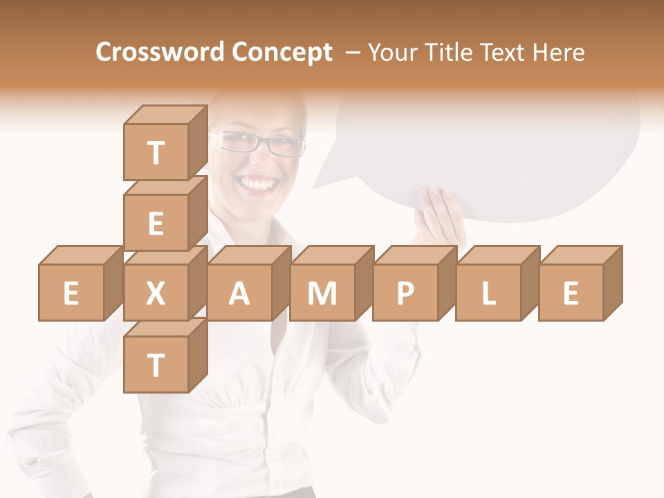 Talk Smile Intelligence PowerPoint Template