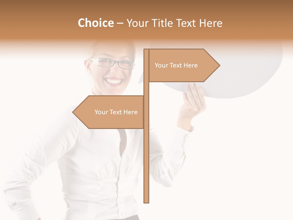 Talk Smile Intelligence PowerPoint Template