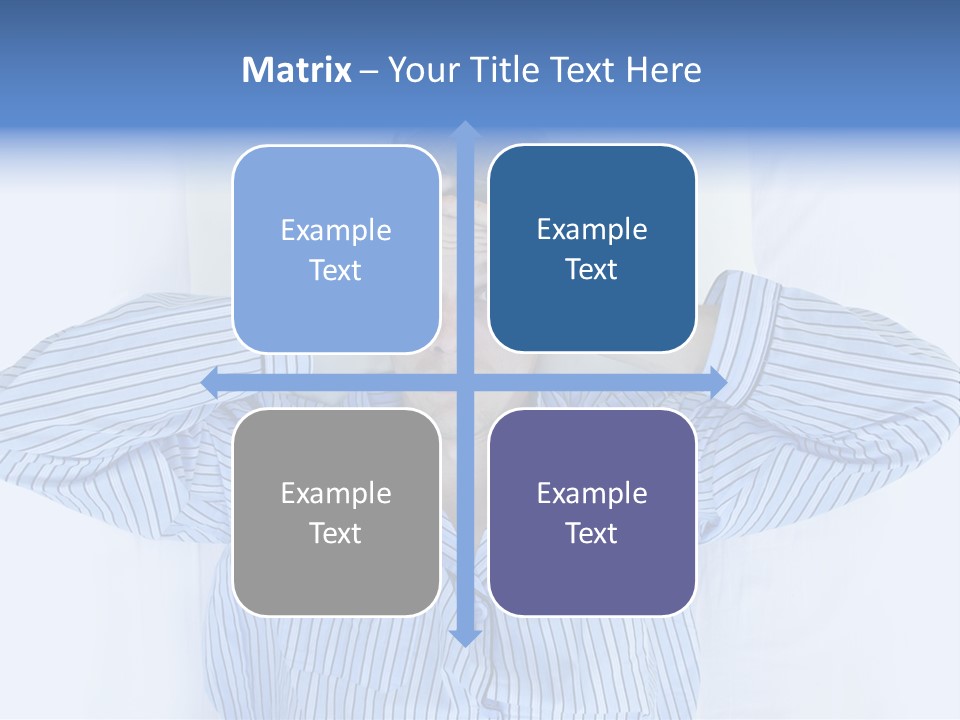 Noisy Stress Trouble Sleeping PowerPoint Template