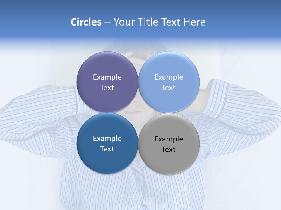 Noisy Stress Trouble Sleeping PowerPoint Template