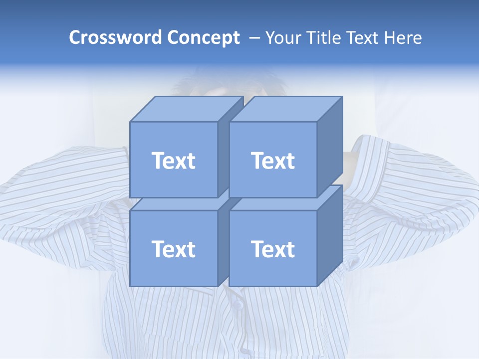 Noisy Stress Trouble Sleeping PowerPoint Template