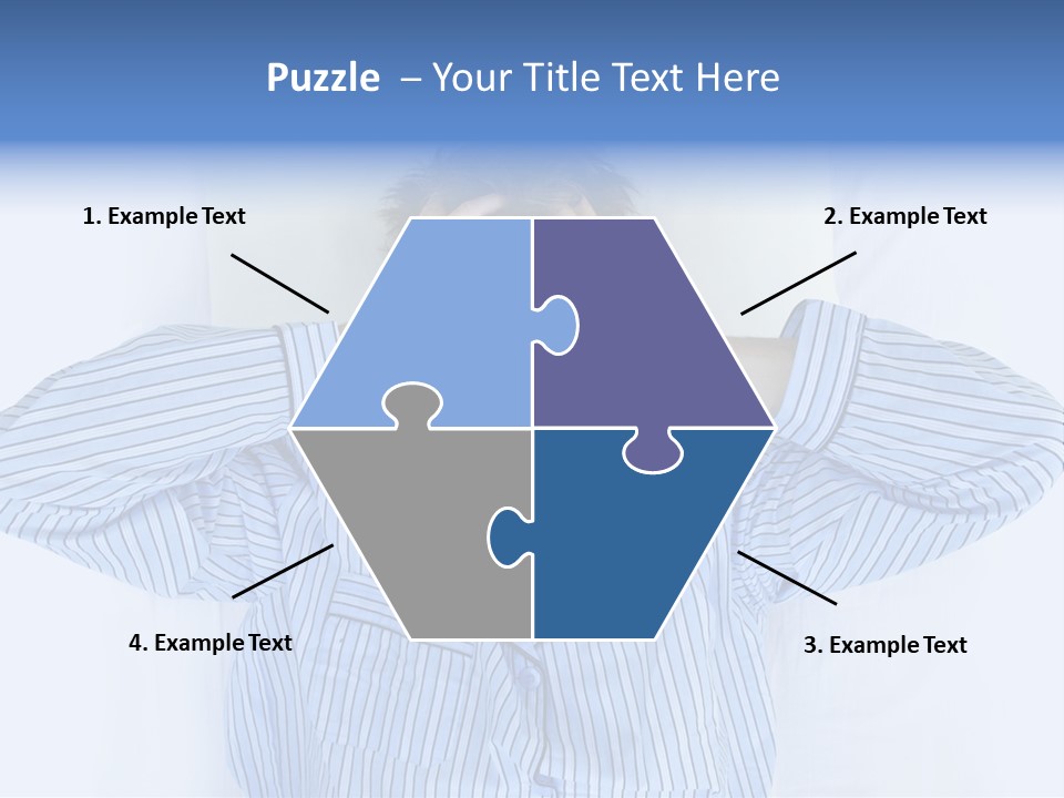 Noisy Stress Trouble Sleeping PowerPoint Template