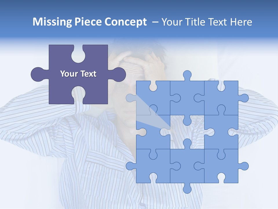 Noisy Stress Trouble Sleeping PowerPoint Template