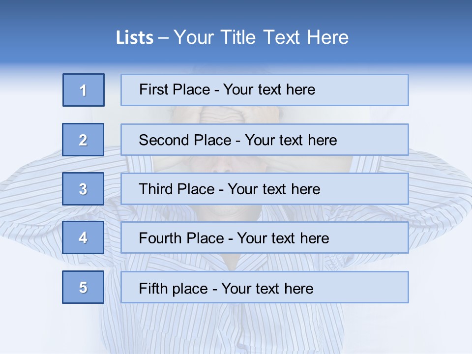 Noisy Stress Trouble Sleeping PowerPoint Template